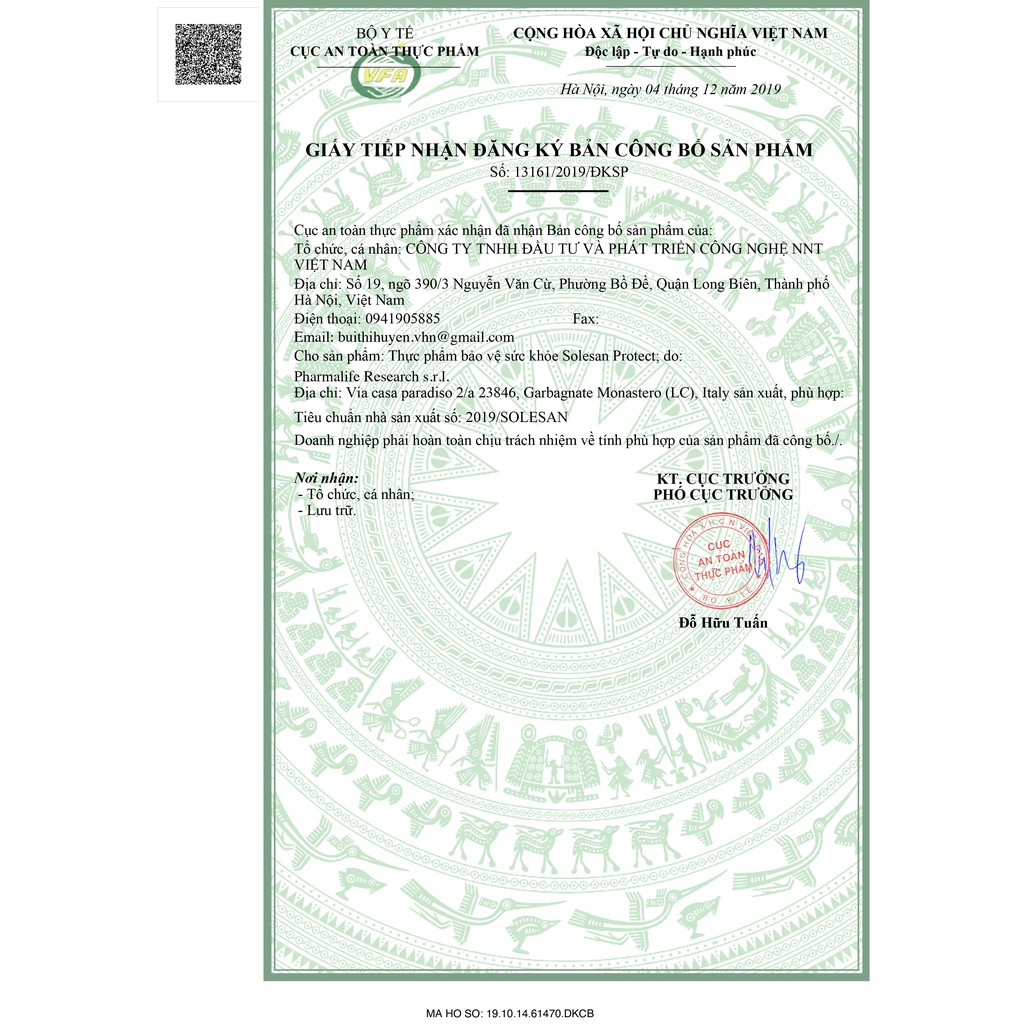 [CHÍNH HÃNG - FREESHIP] Viên uống chống nắng và làm sáng da Solesan Protect Pharmalife | Thế Giới Skin Care