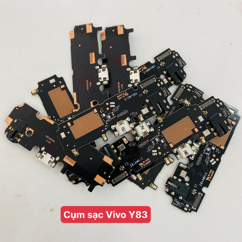 Cụm chân sạc Vivo Y83 1812 (có mic) mạch sạc linh kiện loại tốt, bảo hành đổi trả