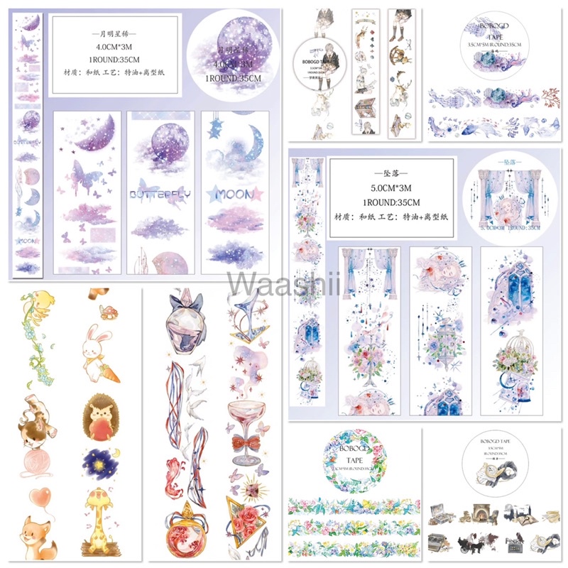 băng dính washi tape trang trí sổ