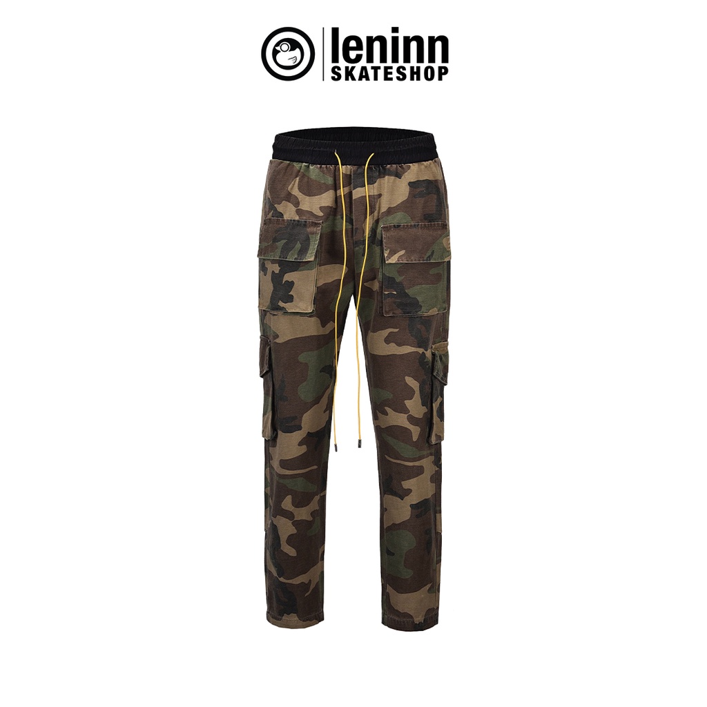 Quần túi hộp LENINN Yellow String Cargo