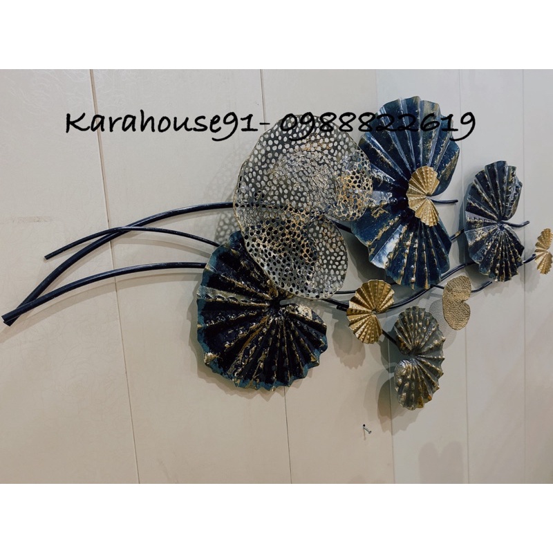 Tranh sắt treo tường, decor trang trí phòng khách hiện đại. BH 3 năm. Mã 2411