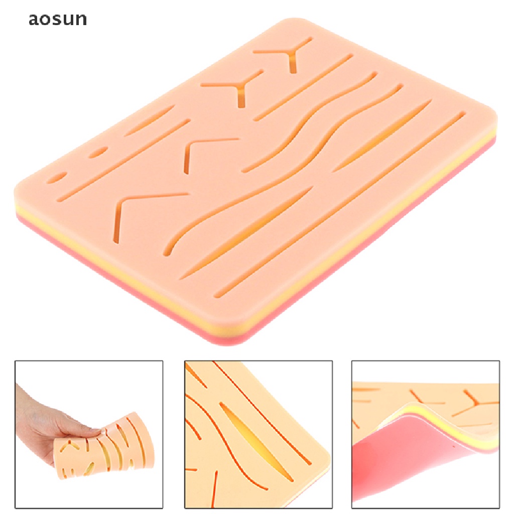 Đệm Da Giả Bằng Silicone Hỗ Trợ Luyện Tập Vết Thương Trong Y Tế