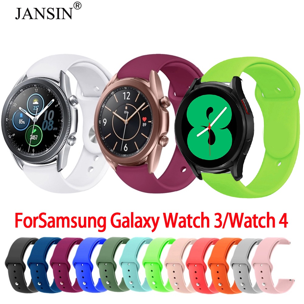 galaxy watch 4 Dây Đeo Silicone Mềm Cho Đồng Hồ Thông Minh Samsung Galaxy Watch 4 3 41mm 45mm