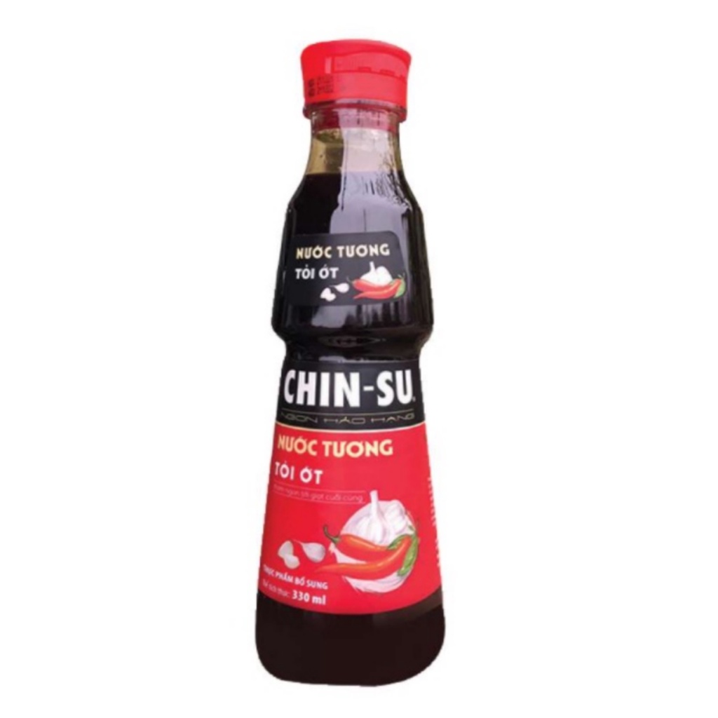 Nước Tương Chin Su Tỏi Ớt 330ml