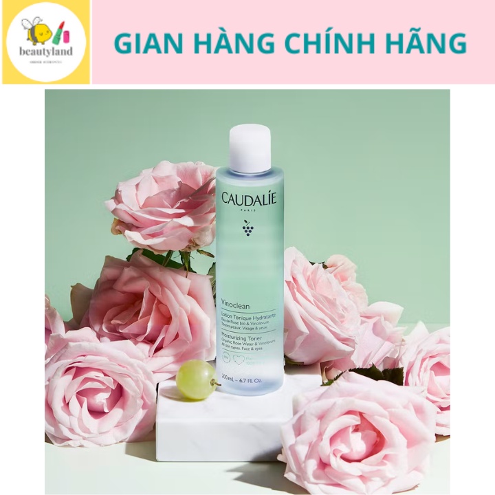 Nước hoa hồng Caudalie Lotion Tonique Hydratant Vinoclean 200ml~ 400ml