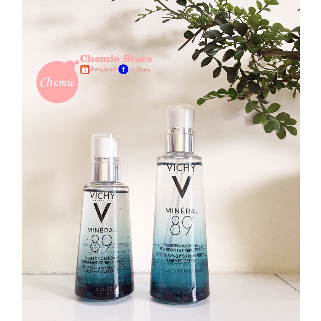 [50-75 ML] Vichy Minéral 89 - Dưỡng Khoáng Cô Đặc Và Phục Hồi Da