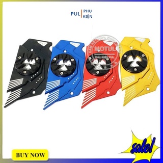 Mang cá che nhông Winner X V2 nhôm cnc cao cấp mẫu 1 trang trí làm đẹp xe