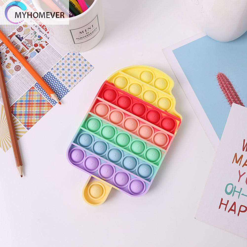 Pop It Fidget Đồ chơi Autism Push Bubble Sensory Đồ chơis Anti Stress Squeeze Desktop Puzzle Đồ chơis