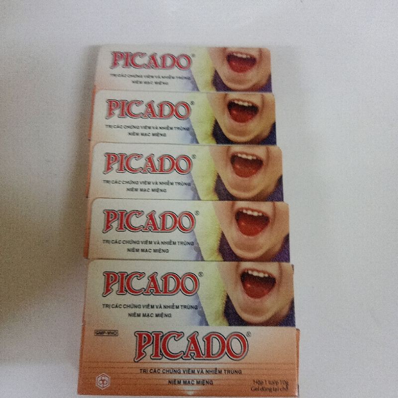Gel bôi niêm mạc miệng PICADO-tuýp 10g
