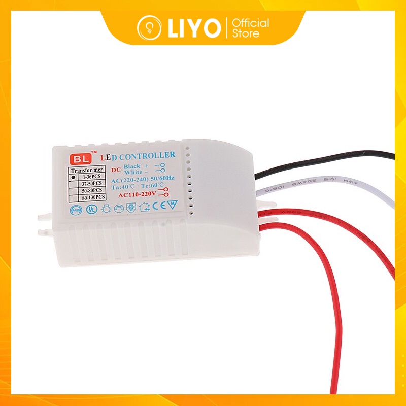 Tăng phô, chấn lưu, biến áp điện tử, nguồn driver cho 60-100 bóng đèn LED - QN6654