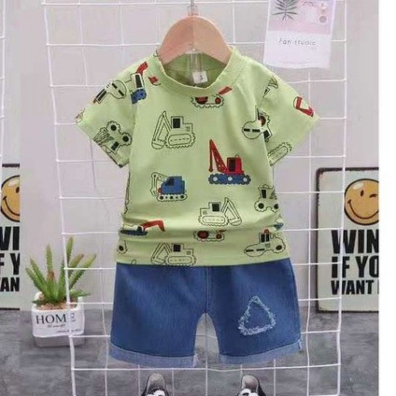 Gb Quần Short Jean Nam Nhập Khẩu Cho Bé Trai