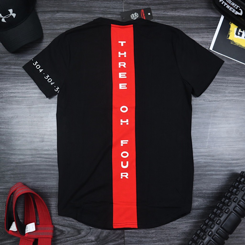 Áo thun thể thao tập gym nam LikeFit vải cotton form ôm co dãn 4 chiều 304