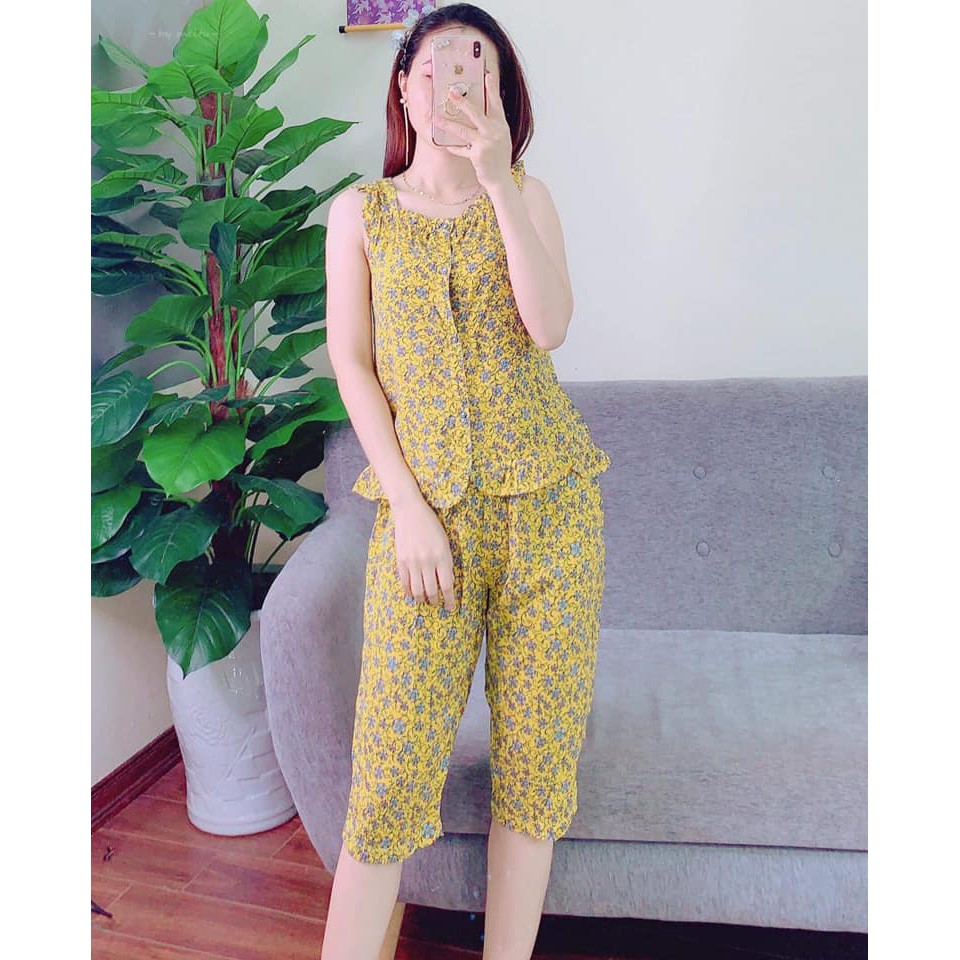 BỘ MẶC NHÀ LANH LỤA CHO NỮ