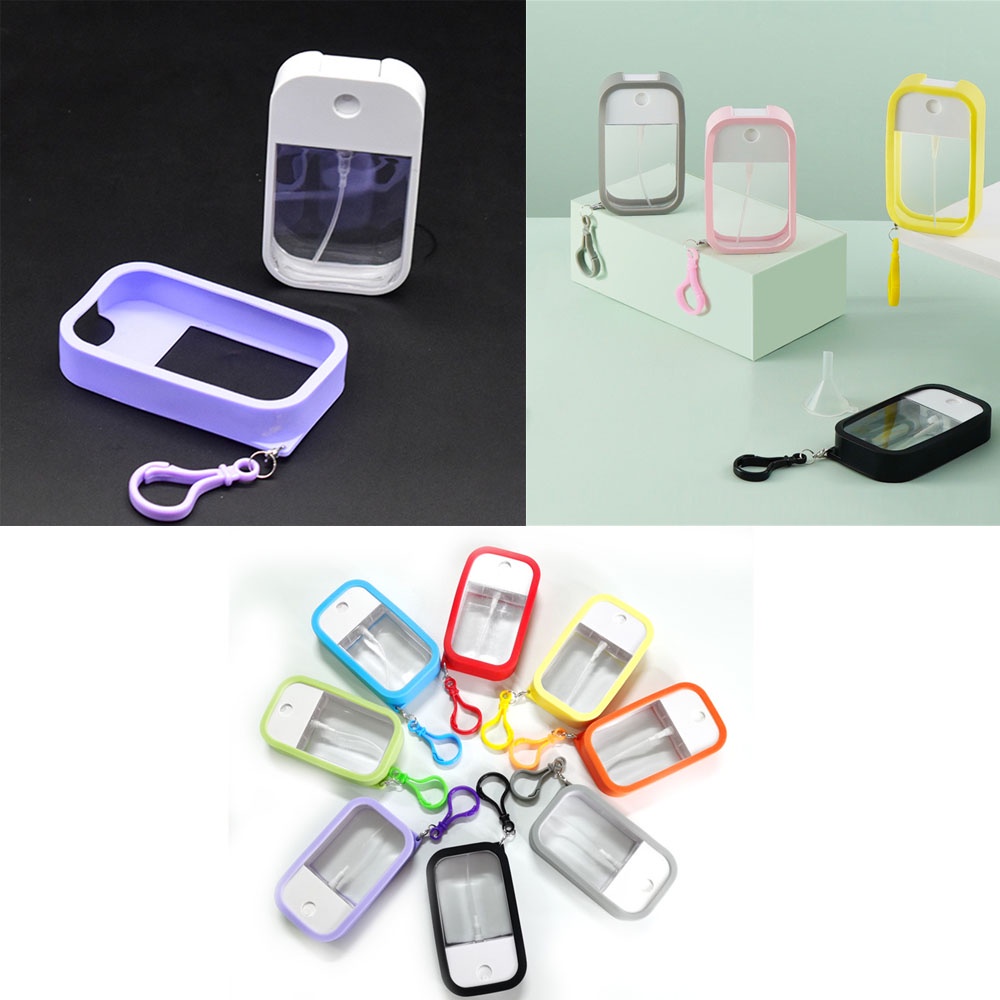 [Hàng mới về] Bình xịt nước hoa bằng silicon đa năng tiện lợi