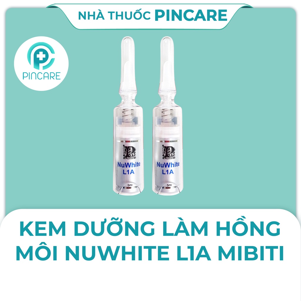Kem làm hồng nhũ hoa, môi, vùng kín, giảm thâm nách Nuwhite V1, H6, N1, L1A Mibiti Prudente - Nhà thuốc Pincare