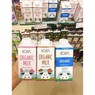 SỮA BÒ TƯƠI HỮU CƠ KOITA (200ml) - Organic Milk