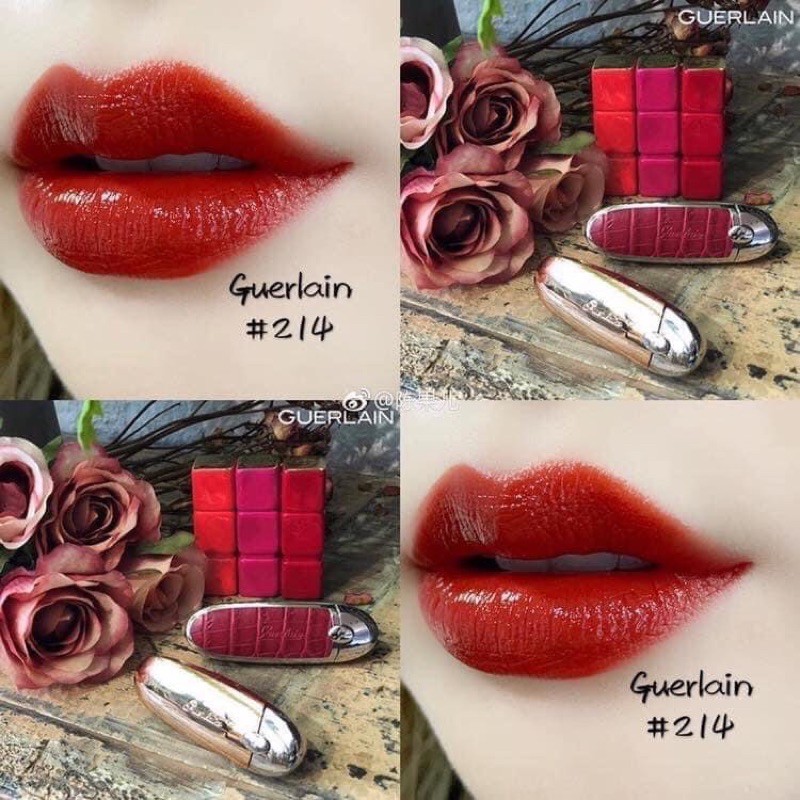 Son Guerlain màu 24 The Matte Lipstick – Sắc đỏ cổ điển như “nữ hoàng”
