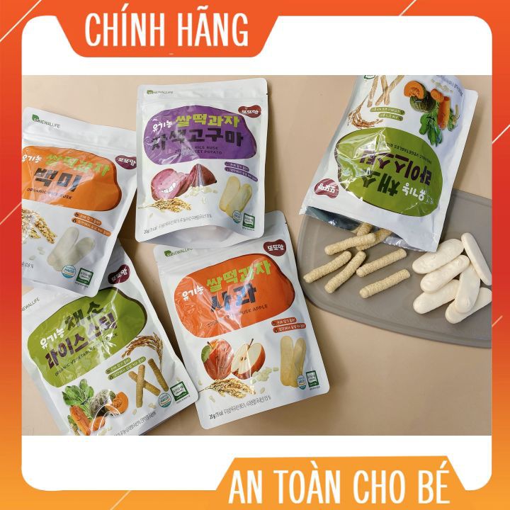 BÁNH GẠO ĂN DẶM ORGANIC SIÊU NGON CHO CÁC BÉ YÊU