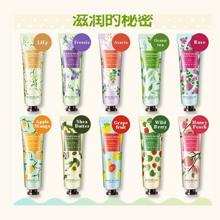 Kem Dưỡng Da Tay Maycreate Hand Cream Hàng Nội Địa Trung MKDT1