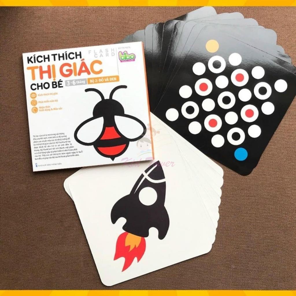 Bộ thẻ kích thích thị giác trẻ sơ sinh