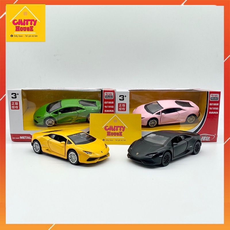 Xe ô tô kim loại Lamborghini Huracan Coupe tỷ lệ 1:36