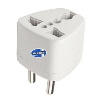 Ổ Chuyển Đổi Phích Cắm Từ 3 Chân Sang 2 Chân An Toàn Chịu Nhiệt Độ Cao, Nguồn 220V