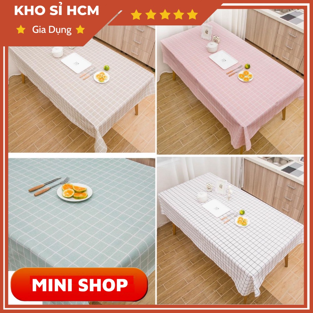 Khăn Trải Bàn PVC Không Thấm Nước MINISHOP H223