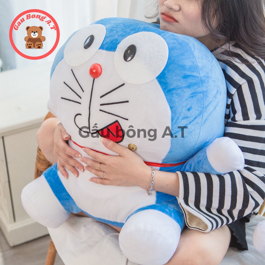 Gấu Bông Doraemon, thú nhồi bông hình doraemon đáng yêu, doraemon biểu cảm cute size 30cm-80cm