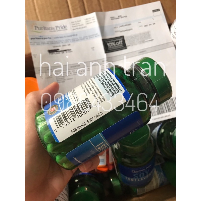 Mầm Đậu Nành Estrogen Non-GMO Soy Isoflavones, 120 viên | BigBuy360 - bigbuy360.vn