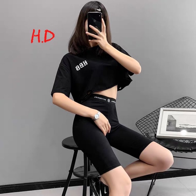 [FREESHIP ĐƠN TỪ 50K] Áo croptop HBB ngắn tay HDA03201