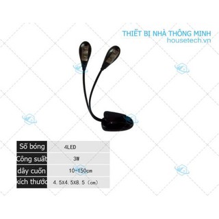 Đèn kẹp đọc sách mini V2