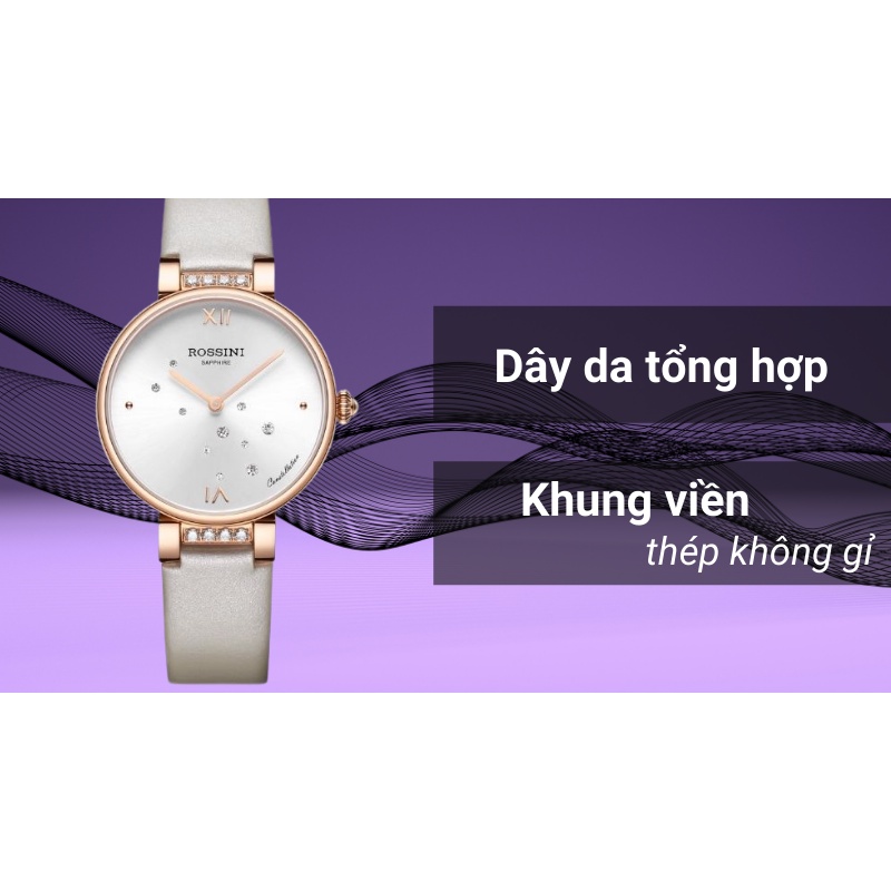 Đồng Hồ Nữ Thanh Lịch Rossini - 5858G01B - Hàng Chính Hãng