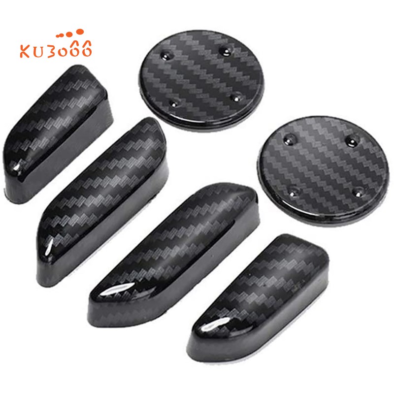 Khung Viền Bảng Công Tắc Điều Chỉnh Ghế Xe Hơi Tesla El 3 Bằng Sợi Carbon