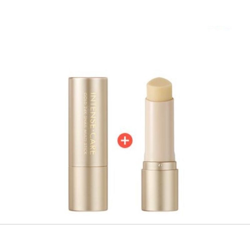 Thỏi chống nhăn cho Mặt, Cổ, Vùng Mắt Intense Care Gold 24k Snail Multi Stick 9g