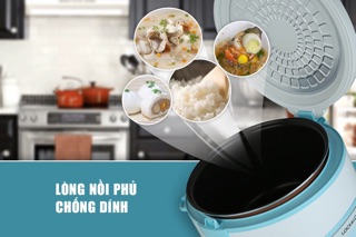 Nồi Cơm Điện LOCK&LOCK RED-BLU