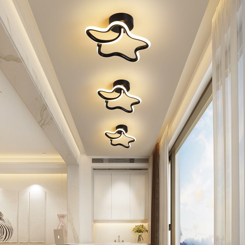 Đèn LED Gắn Trần Nhà Kiểu Dáng Đơn Giản Phong Cách Bắc Âu