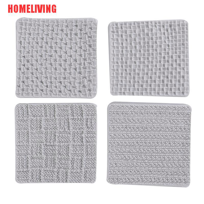 Khuôn silicone Tạo Hình Đan Len Em Bé Trang Trí Bánh Kem