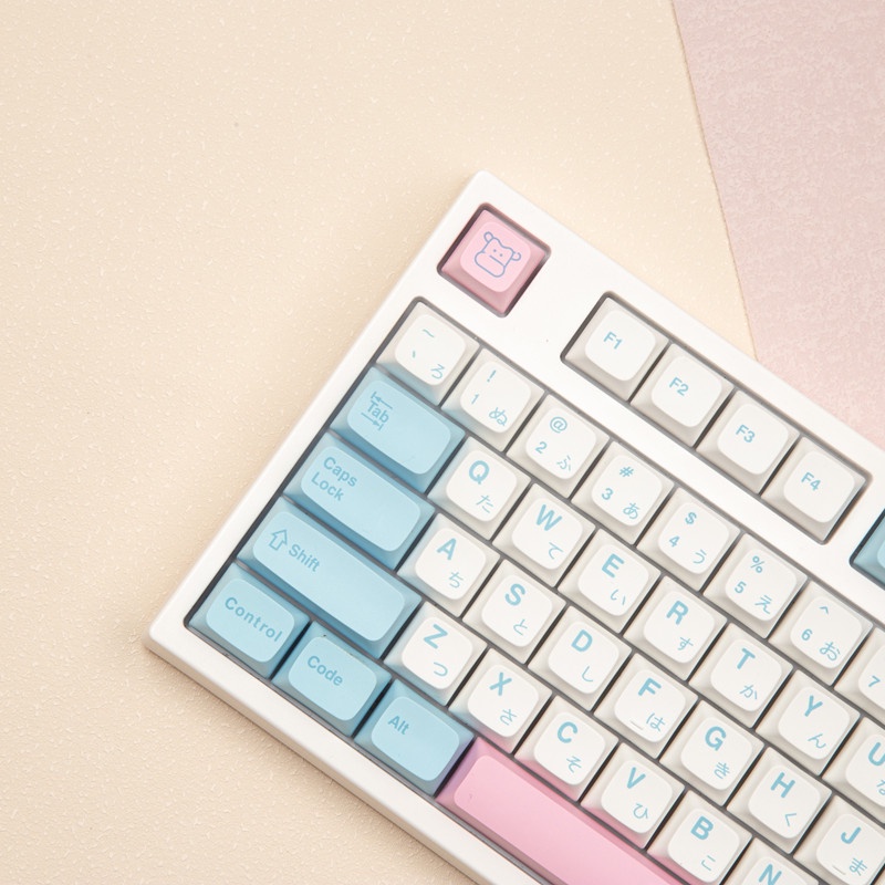 Nắp sữa keycap XDA Profile PBT Dye thăng hoa bàn phím cơ bộ keycap 127 phím