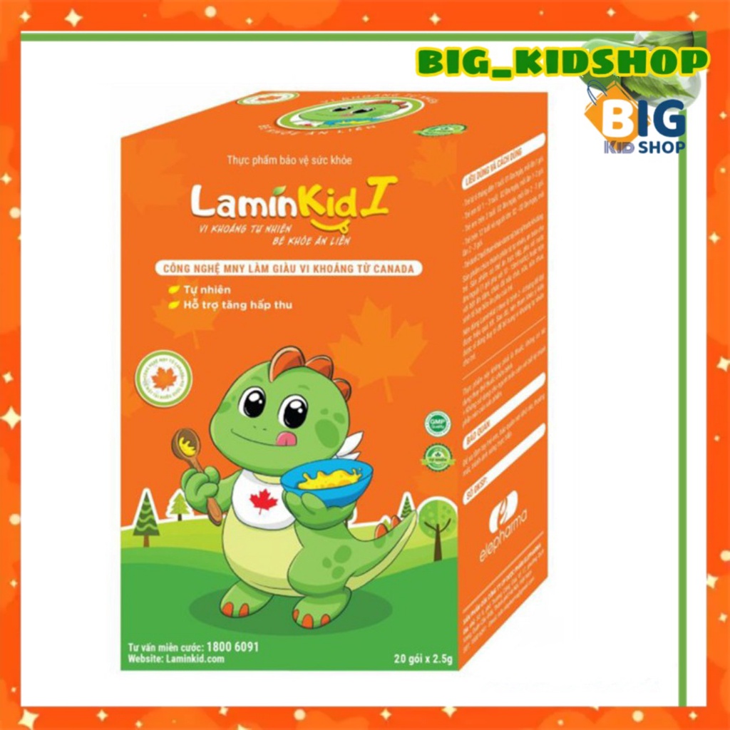 Cốm Laminkid I - Tiêu hoá tốt, trẻ ăn ngon, giúp tăng sức đề kháng và tăng cân tự nhiên