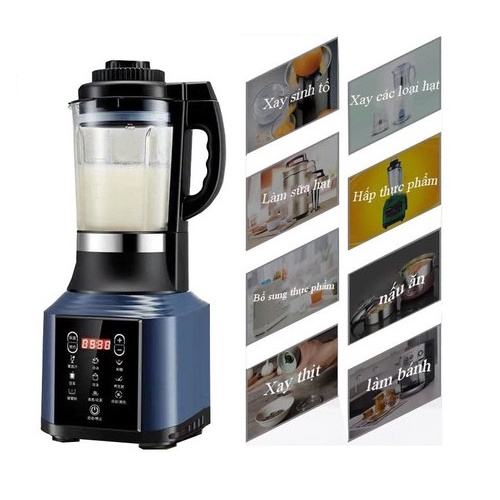 Máy Làm Sữa hạt đa năng MegaHouse - Dung tích 1,75l - 9 Chế Độ Nấu - Xay sinh tố - Nấu cháo – Hấp, Hầm – Tự vệ sinh máy
