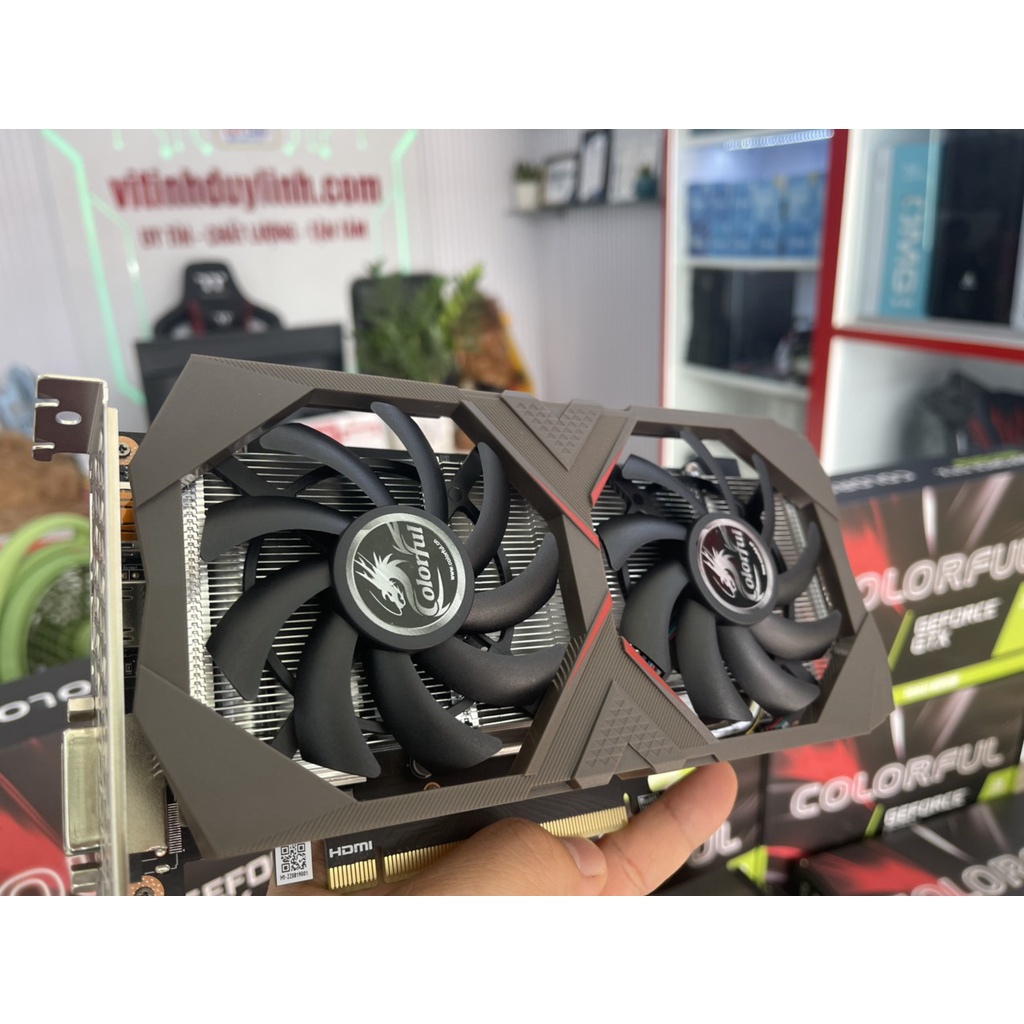 VGA New Colorful GTX 1660 SUPER 6GB DDR6 - Chính Hãng NWH Việt Nam Bảo hành 36 Tháng