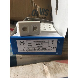 Hạt ổ cắm S18CC ( lắp vừa hàng panasonic)