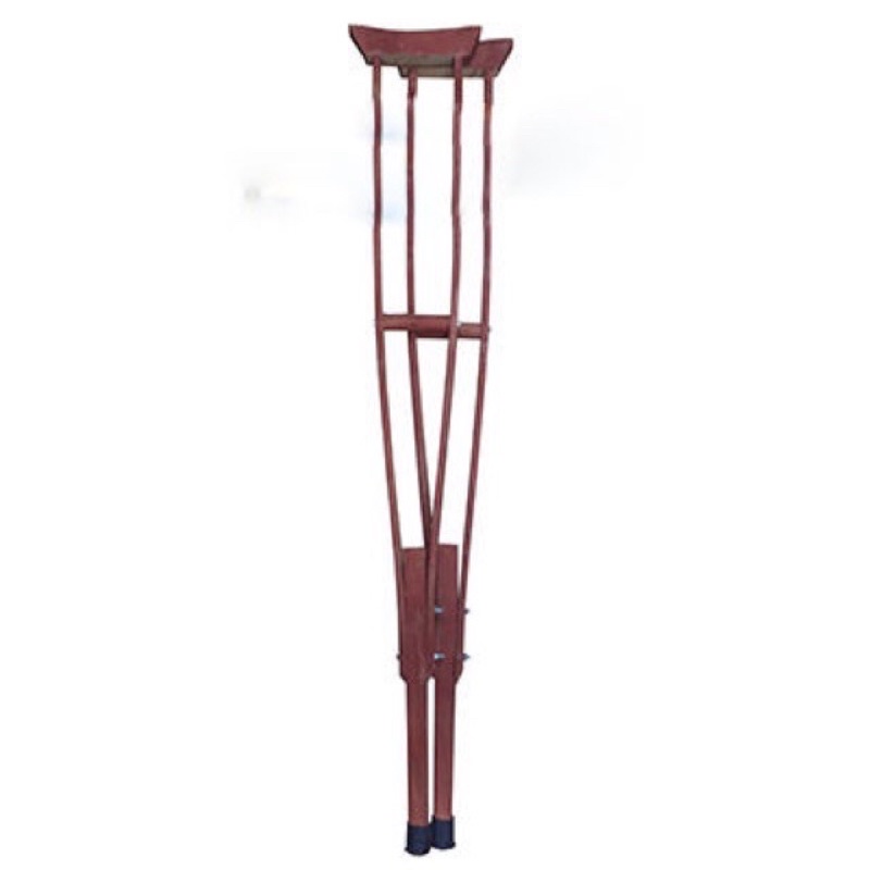 Nạng Chống Nách Bằng Gỗ-Nạng Nách Tập Đi Cho Người Già