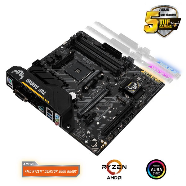 Main Asus TUF B450M-PLUS GAMING (Chipset AMD B450/ Socket AM4/ VGA onboard)