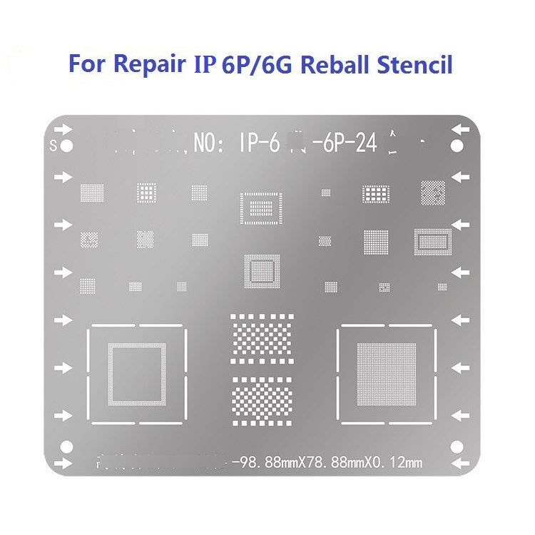 Vỉ làm chân IP 6-6P WL đủ ic