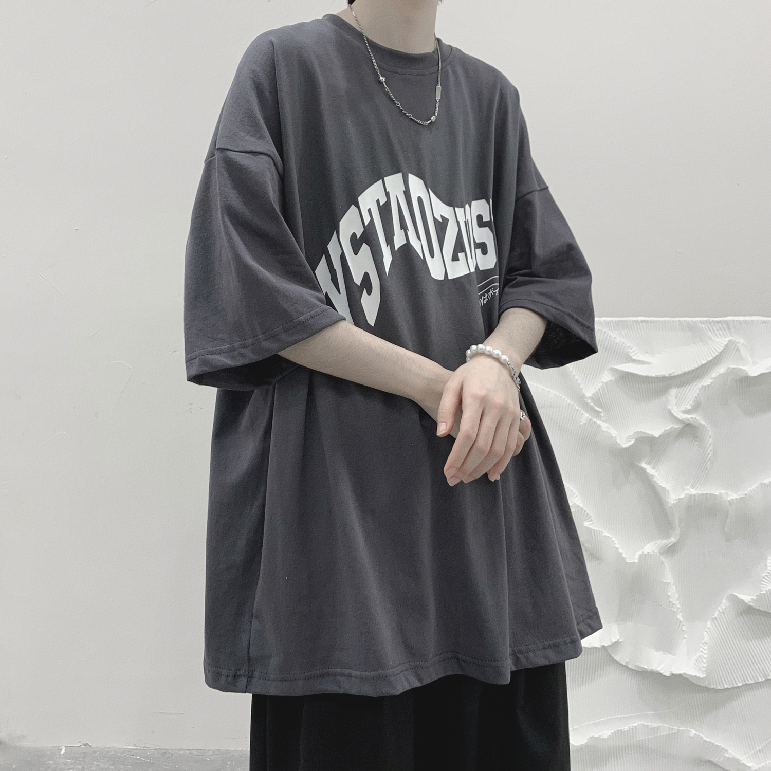 Áo Thun Nam Tay Ngắn In Chữ Trẻ Trung Thời Trang M-3Xl Với 5 Màu Tùy Chọn | BigBuy360 - bigbuy360.vn