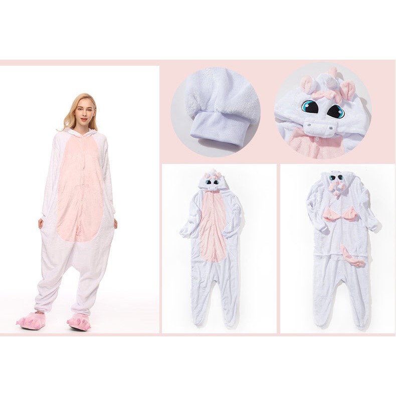 Bộ Đồ Thú Unicorn Trắng Hồng ❤️ FREESHIP ❤️ | BigBuy360 - bigbuy360.vn
