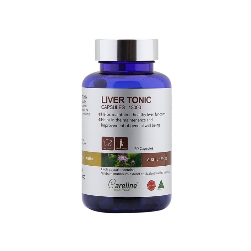 Liver Tonic Capsule 60 Viên - Viên Nang Bổ Gan, Duy Trì Và Cải Thiện Chức Năng Gan | Thế Giới Skin Care