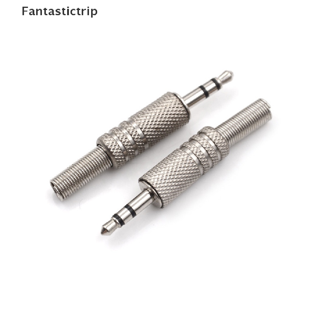 Set 5 Đầu Nối Jack Cắm Âm Thanh 3.5mm 3 Cực Chuyên Dụng