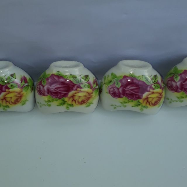 Combo 4 cóng sứ cho chim sơn ca